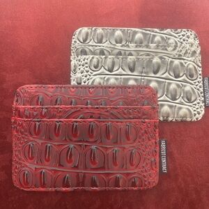 Crocodile Embossed Card Holder wallets